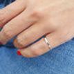 Dainty & Tiny Diamond Pinky Stacking Ring