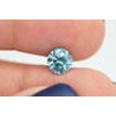 Loose Blue Round Diamond 1.22 Carat SI1