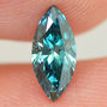 Marquise Cut Diamond Fancy Blue 0.46 Carat VS2