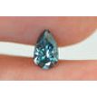 Pear Shape Diamond Fancy Blue 0.40 Carat VVS2