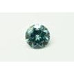 Round Diamond Fancy Blue 0.42 Carat SI1 IGI Certified
