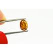 Orange Oval Diamond 1.23 Carat I1