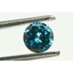 Blue Diamond Loose Round Shape 0.42 Carat VS2