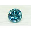 Blue Diamond Loose Round Shape 0.42 Carat VS2