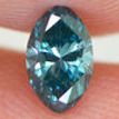Marquise Diamond Fancy Blue Color VS2 0.41 Carat