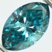 Marquise Diamond Fancy Blue Color VS2 0.41 Carat