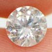 Round Shape Diamond Loose 0.58 Carat E/I1 Polished Enhanced 5.39X5.42 MM For Wedding Ring