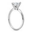 Brown Marquise Diamond Solitaire Ring 14K White Gold VS1 1.01 Carat