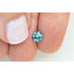 Loose Fancy Blue Round Diamond 0.75 Carat SI1