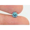 Loose Fancy Blue Round Diamond 0.75 Carat SI1