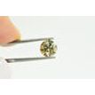 Round Cut Diamond Natural Fancy Champagne Color Loose SI1 Certified 2.02 Carat