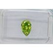 Pear Shape Diamond Fancy Green Color 1 Carat SI1 IGI Certificate