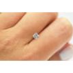 Princess Cut Diamond 0.52 Carat G Color SI1
