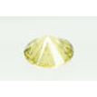 Round Cut Diamond Fancy Yellow 2.03 Carat SI1