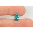 Oval Diamond Fancy Blue Color 1.57 Carat SI1