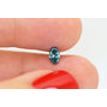 Marquise Diamond Fancy Blue Color VS2 0.41 Carat