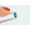 Marquise Diamond Fancy Blue Color VS2 0.41 Carat
