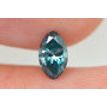 Marquise Diamond Fancy Blue Color VS2 0.41 Carat