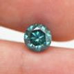 Loose Blue Diamond Round Cut Fancy Color SI1 Real Enhanced 1.51 Carat For Ring