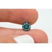 Loose Blue Diamond Round Cut Fancy Color SI1 Real Enhanced 1.51 Carat For Ring