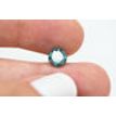 Loose Blue Diamond Round Cut Fancy Color SI1 Real Enhanced 1.51 Carat For Ring