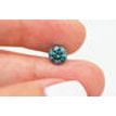 Loose Round Cut Diamond Real 1.50 Carat Fancy Blue Color Enhanced SI2 Certified