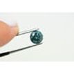 Loose Round Cut Diamond Real 1.50 Carat Fancy Blue Color Enhanced SI2 Certified