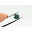Loose Round Shape Diamond 1.34 Carat Fancy Blue SI2 Natural Enhanced For Ring