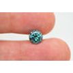Loose Round Shape Diamond Fancy Blue 1.48 Carat SI1