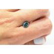 Loose Fancy Blue Oval Diamond 1.51 Carat I1