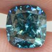 Cushion Cut Diamond Fancy Blue Color 1.51 Carat SI2