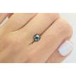 Cushion Cut Diamond Fancy Blue Color VS1 1.36 Carat