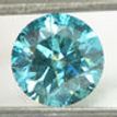 Round Cut Diamond Fancy Blue 1.51 Carat SI2 