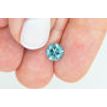 Round Cut Diamond Fancy Blue 1.51 Carat SI2 
