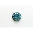 Loose Round Shaped Fancy Blue Diamond 1.37 ct SI1 