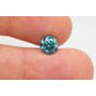 Loose Round Shaped Fancy Blue Diamond 1.37 ct SI1 