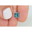 Fancy Blue Princess Diamond 1.52 Carat SI3 