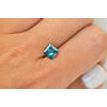 Fancy Blue Princess Diamond 1.52 Carat SI3 