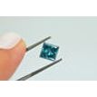 Fancy Blue Princess Diamond 1.52 Carat SI3 