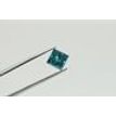 Fancy Blue Princess Diamond 1.52 Carat SI3 