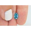 Fancy Blue Oval Diamond 1.43 Carat SI2