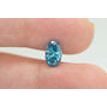 Fancy Blue Oval Diamond 1.43 Carat SI2