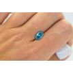 Fancy Blue Oval Diamond 1.43 Carat SI2