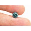 Certified 1.53 Carat Round Cut Fancy Green Color VS2 Loose Real Diamond Enhanced For Wedding Ring