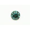 Certified 1.53 Carat Round Cut Fancy Green Color VS2 Loose Real Diamond Enhanced For Wedding Ring