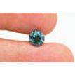 Certified 1.53 Carat Round Cut Fancy Green Color VS2 Loose Real Diamond Enhanced For Wedding Ring
