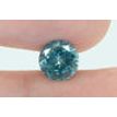 Round Cut Diamond Fancy Blue Color 1.50 Carat VS2