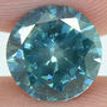 Round Cut Diamond Fancy Blue Color 1.50 Carat VS2