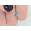 Fancy Blue Round Diamond 0.45 Carat SI1