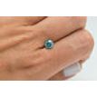Blue Diamond Round Shape SI2 1.10 Carat